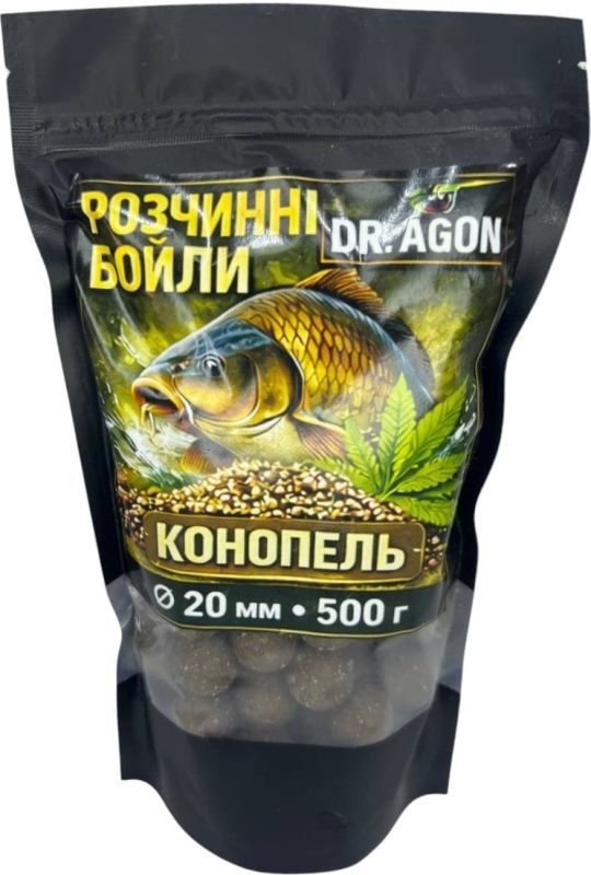 Dr.Agon Розчинні Бойли "Конопель"